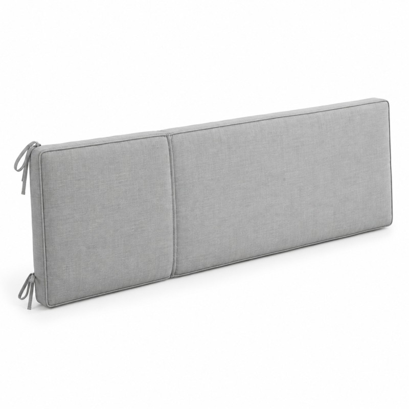 Colchoneta de exterior para tumbona con respaldo regulable, vista de estudio