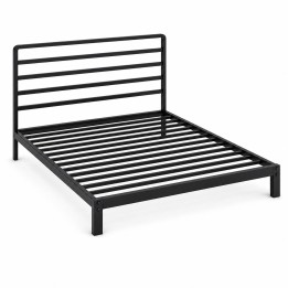 Loft Bed Frame with Headboard, studio view