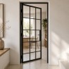 Puerta Loft Estilo Crittall con Cuadrícula de Montantes, vista de estudio