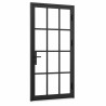 Crittall-Style Loft Door with Muntin Grid, studio view