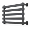 Balkon francuski z profili poziomych na kotwach w ociepleniu, ujęcie studyjne