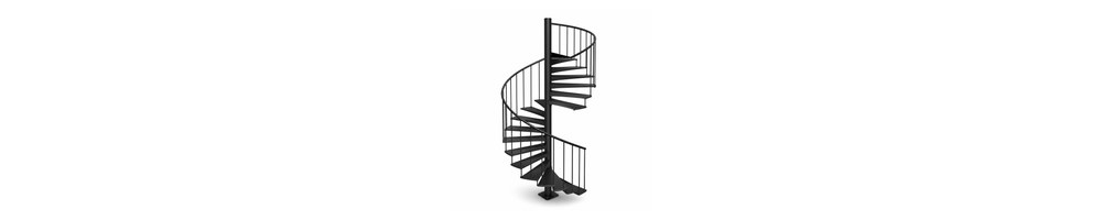 Escaliers en colimaçon, droits et mezzanines sur mesure
